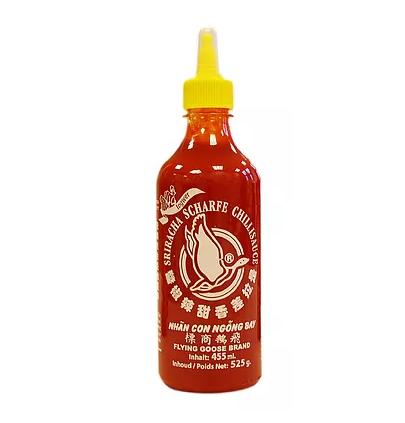 Chilisauce m. Ingefær Sriracha 455ml