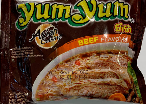Instant nudler yumyum, oksekød 60 g