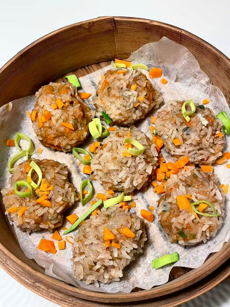 Kødboller med klistreris 糯米丸子 🍚🥢