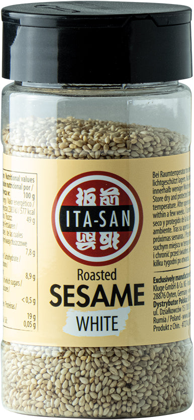 Ristede hvide sesamfrø 95 g