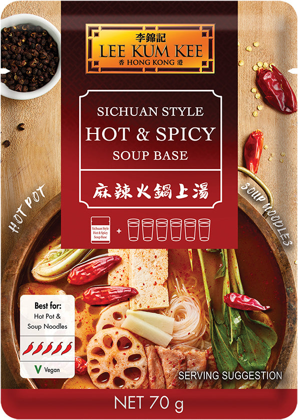 Sichuan style hot & spicy hot pot base 60 g