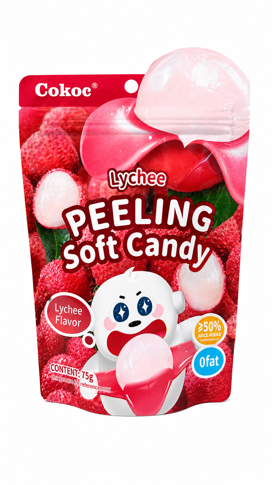 Peeling soft cabdy Lychee 75 g