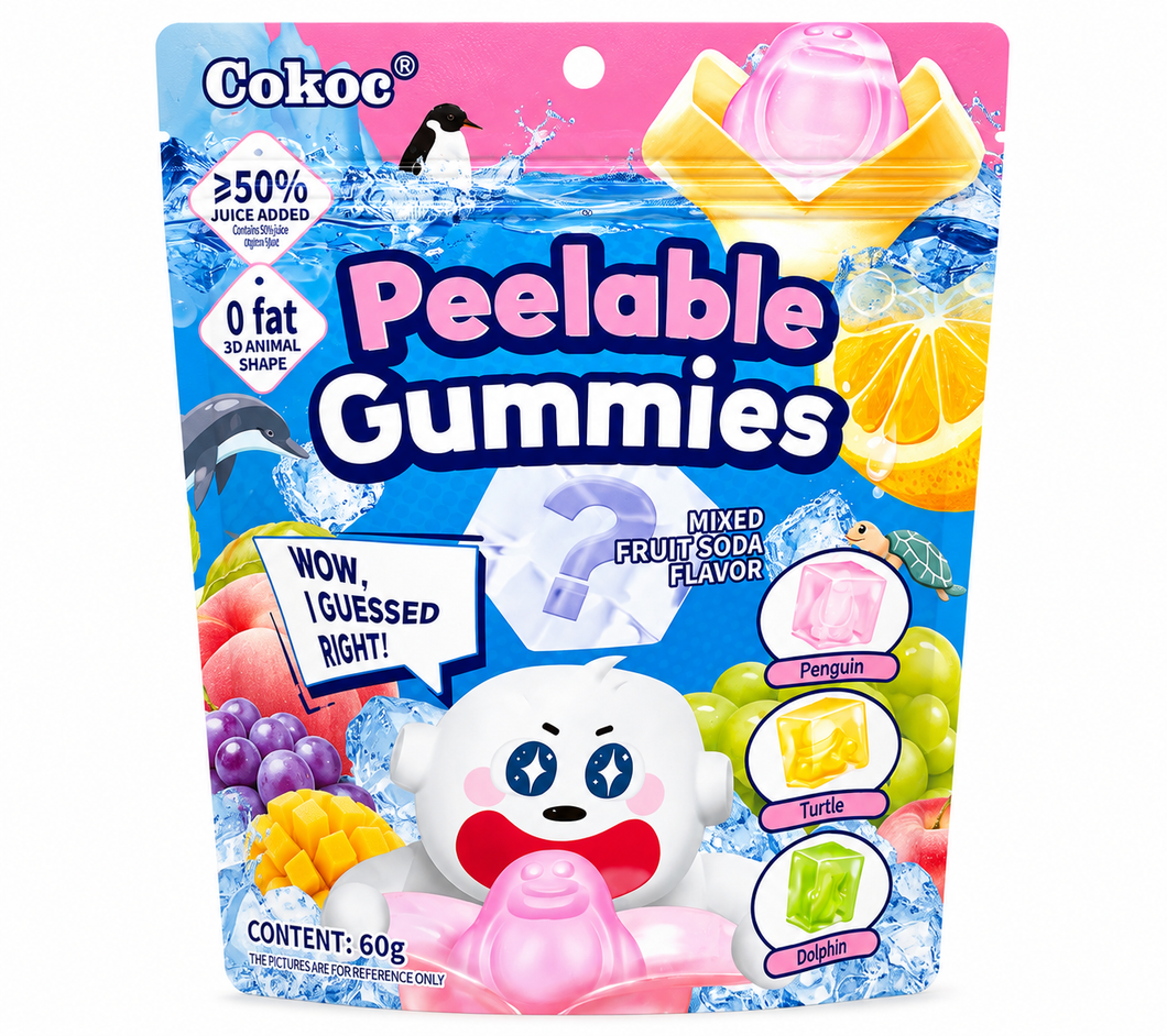 gummies  mixed fruit soda 75 g