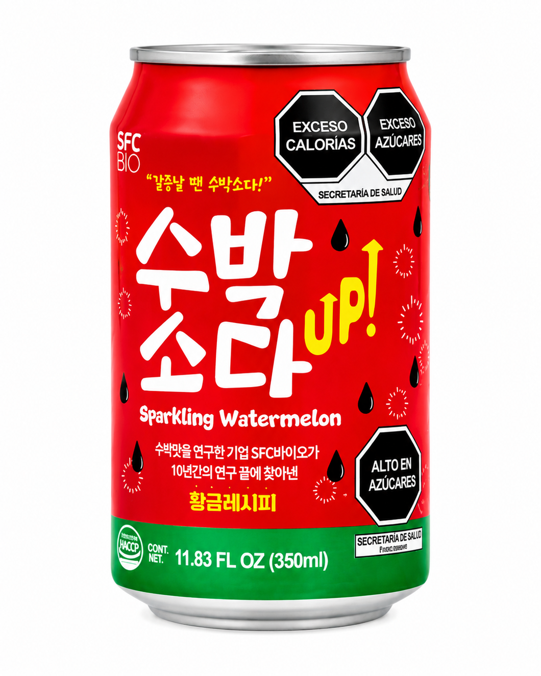 Sparkling soda, watermelon 350 ml