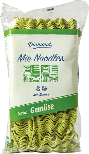 Mie nudler med vegetabilsk pulver 250g