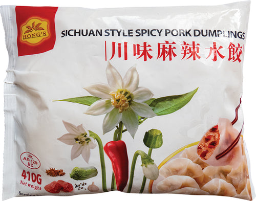Dumplings m. sichuang krydderier og svinekød 410 g