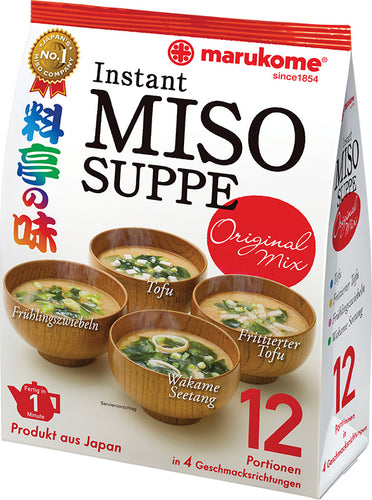 Instant miso suppe 225,9 g, 12 portion/pk