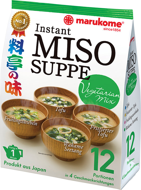 Instant misosuppe 225,9 g,  Vegetar, 12 portion/pk