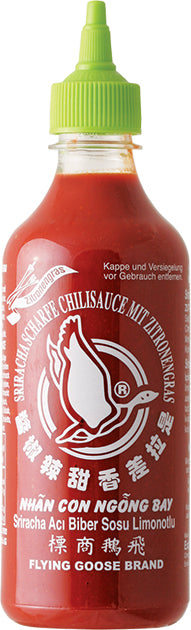 Chilisauce Sriracha m. citrongræs 455 ml
