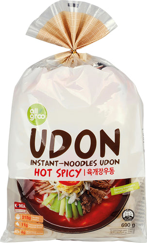 Instant udon nudler hot spicy 690 g