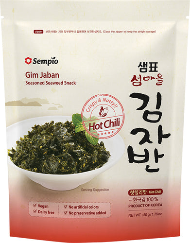 Seaweed snack hot chili 50 g