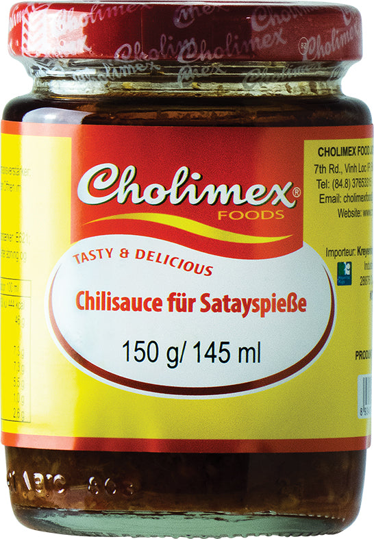 Chilisauce til satayspyd, 145 ml
