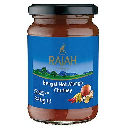 Bengal mango chutney, hot 340 g
