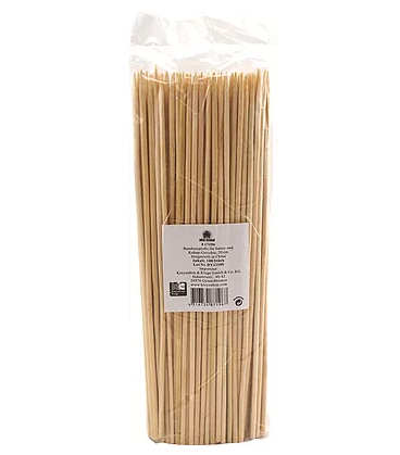 Spyd 20 cm, bambus, 50 stk/pk